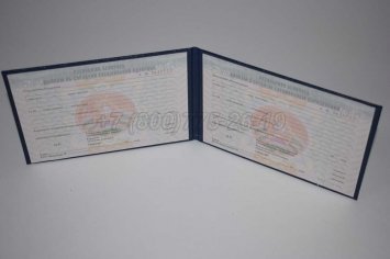 Диплом Техникума Белоруссии 2009г в Омске