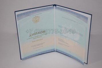 Диплом Техникума 2022г СпецБланк в Омске