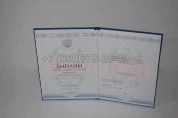 Диплом Техникума 2024г ГОЗНАК в Омске