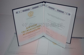 Диплом Аспирантуры 2025г в Омске