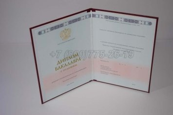Красный Диплом Бакалавра 2022г ГОЗНАК в Омске